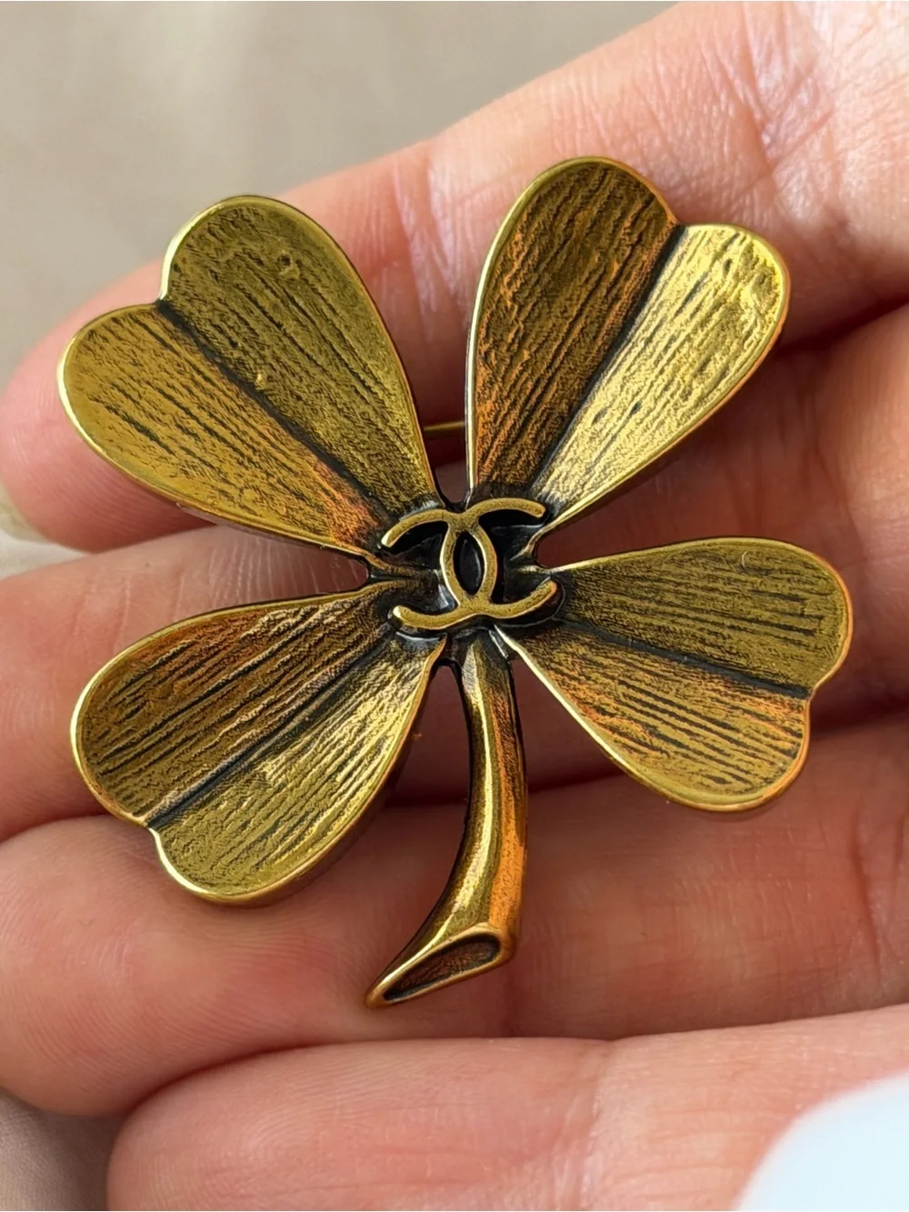CHANEL brooch shaped
